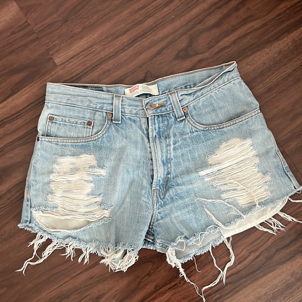 Vintage Levi jean shorts